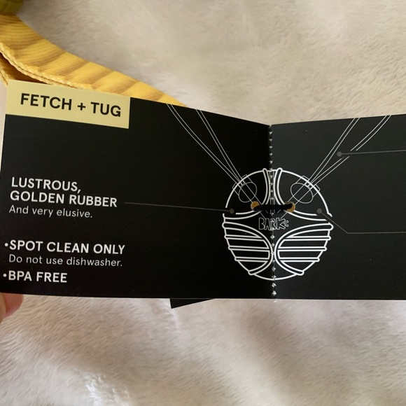 NEW “THE GOLDEN SNITCH” FROM HARRY POTTER COLLECTION BY BARK, SIZE MED/LRG - Picture 9 of 11